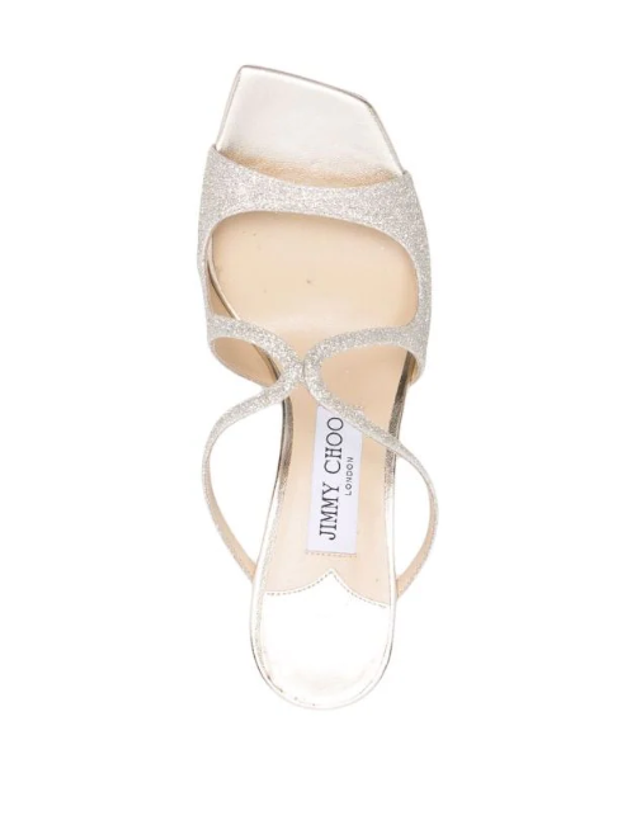 지미추 [해외직구] 지미추 아니스 뮬 75mm ANISE75DGZ 착용컷