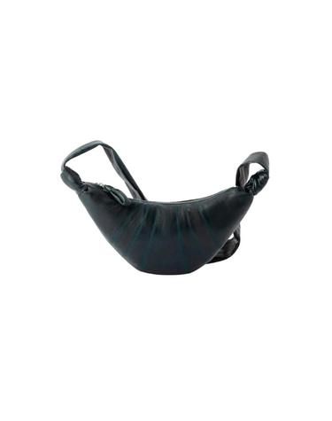 [해외직구] 르메르 스몰 크루아상 백 소프트 나파 레더 미드나잇 그린 BG253-LL095-695
