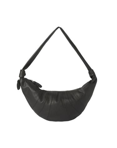 [해외직구] 르메르 라지 크루아상 백 소프트 그레인드 레더 다크 초콜릿 BG0000-LL0018-490