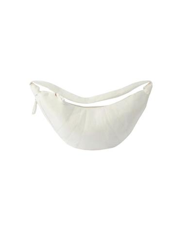 [해외직구] 르메르 라지 크루아상 백 소프트 나파 레더 화이트 BG252-LL095-000