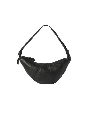 [해외직구] 르메르 라지 크루아상 백 소프트 나파 레더 블랙 BG0000-LL095-999