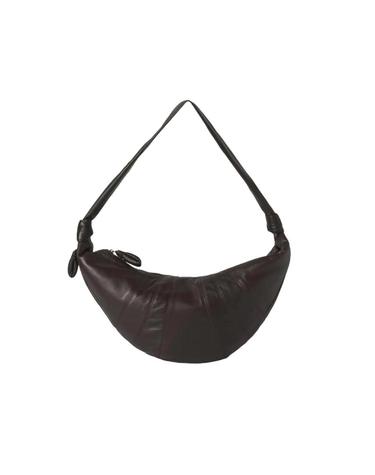 [해외직구] 르메르 라지 크루아상 백 소프트 나파 레더 다크 초콜릿 BG0000-LL095-490
