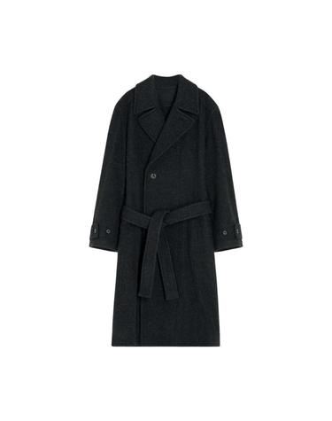 [해외직구] 르메르 소프트 울 알파카 코트 블랙 CO1135-LF504-999