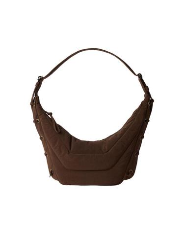 [해외직구] 르메르 미디움 소프트 게임 백 나일론 캔버스 초콜릿 트러플 BG0074-LF1330-303