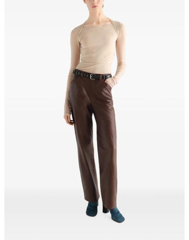 르메르 [해외직구] 르메르 발레리나 메시 저지 랩 탑 TS0052LJ1070 착용컷
