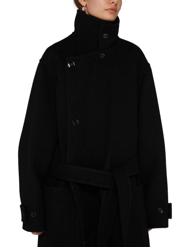 르메르 [해외직구] 르메르 Long belted coat LMASU99UBCKS2AAA00 착용컷
