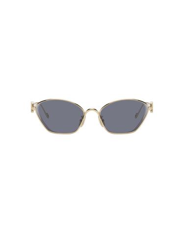 [해외직구] 로에베 선글라스 골드 아나그램 헥사곤 선글라스 262677F005039