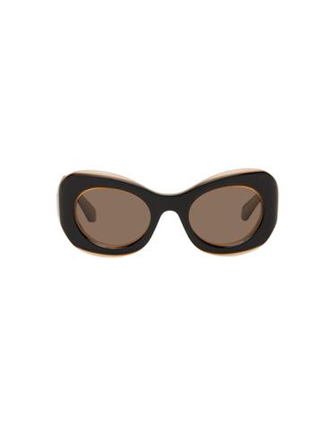 [해외직구] 로에베 선글라스 블랙 시에라 버터플라이 선글라스 262677F005007