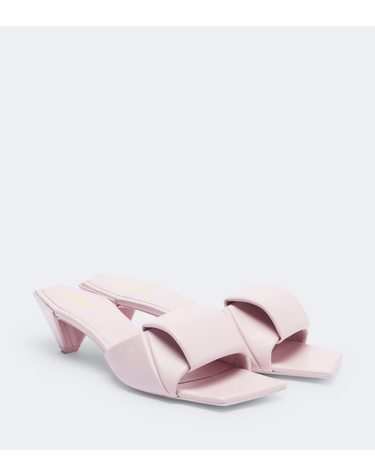 [해외직구] 로에베 Origami 레더 뮬 P01206898