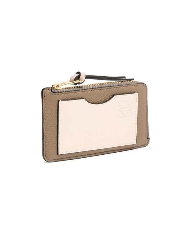 로에베 [해외직구] 로에베 Coin cardholder in soft grained calfskin LOE3R2STBEIZZZZZ00 착용컷