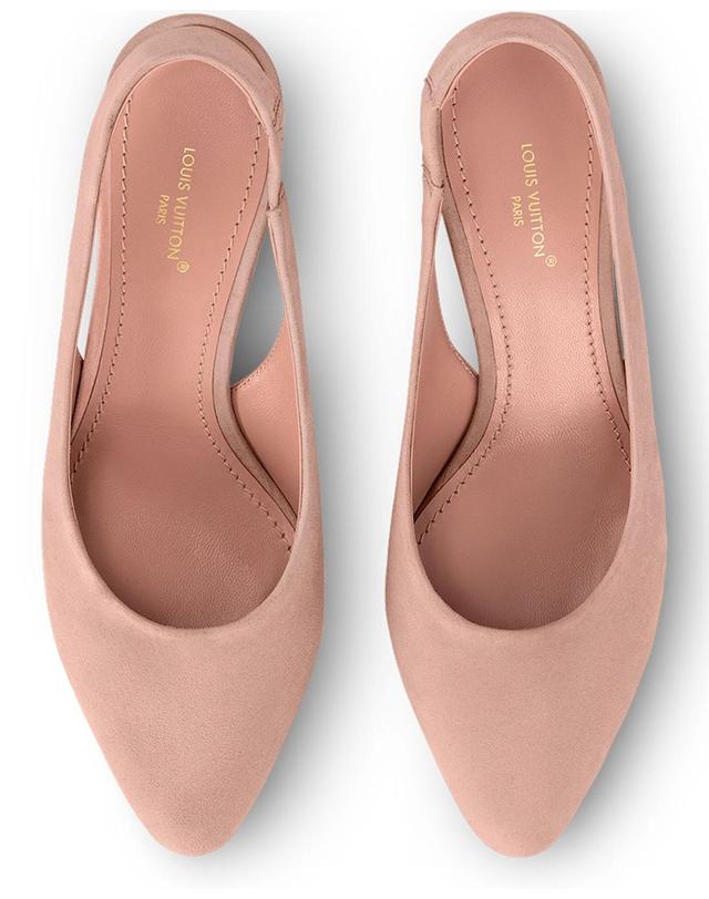 루이비통 [해외직구] 루이비통 Donna Slingback Pumps LVUJ47TUBEII21A100 착용컷