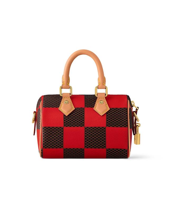 루이비통 [해외직구] 루이비통 Speedy 18 Bandouliere Damier Pop LVUZFU82REDZZZZZ00 착용컷