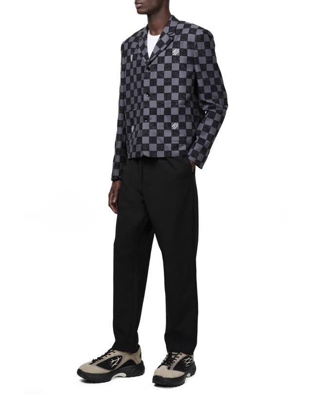 루이비통 [해외직구] 루이비통 Boxy Damier Jacket LVU4XHZTBCK84ZA100 착용컷