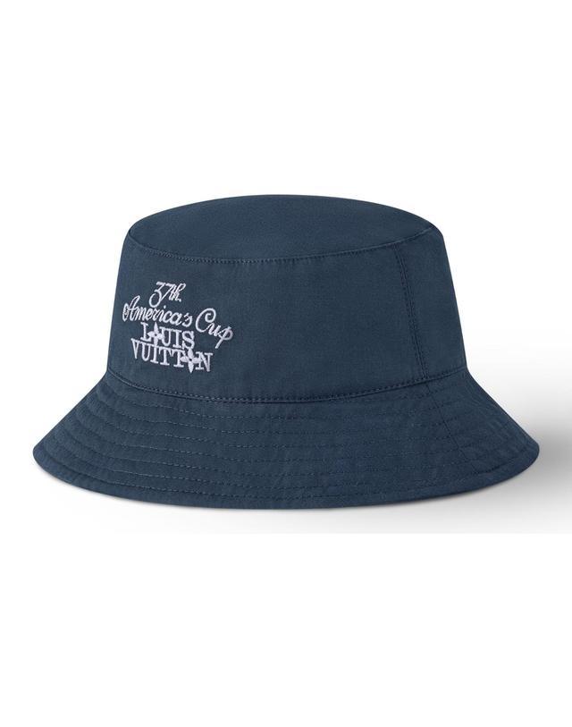 루이비통 [해외직구] 루이비통 Damier Flags Reversible Bucket Hat LVUT8ZPGBLUDZAAA00 착용컷