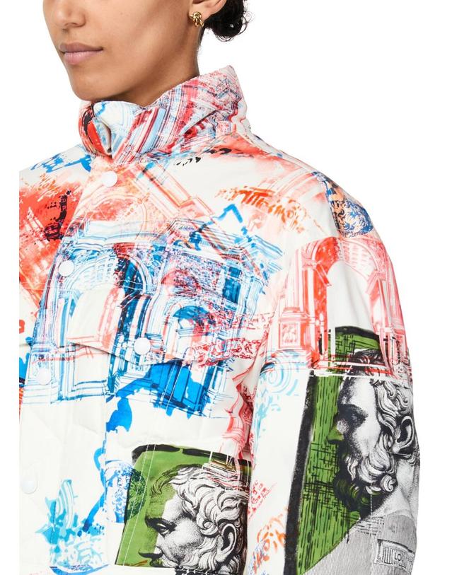 루이비통 [해외직구] 루이비통 Padded Travel Stamp Jacket LVUYDWV3OWH7E11A00 착용컷