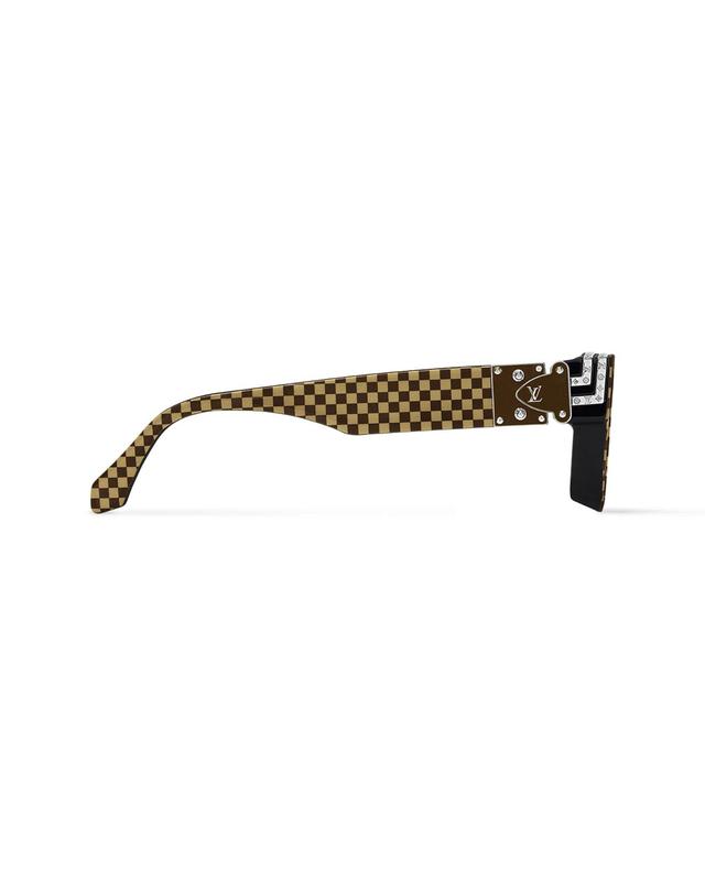 루이비통 [해외직구] 루이비통 1 1 Millionaires Damier Pop Sunglasses LVU7624FBCKZZZZZ00 착용컷