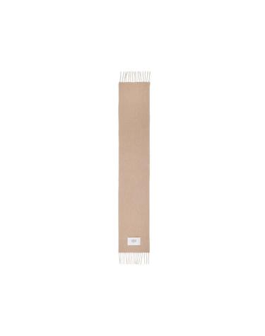 [해외직구] 메종 키츠네 베이비 알파카 플레인 머플러 다크 베이지 LW06206WA0022-P255