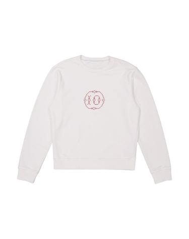 [해외직구] 메종 마르지엘라 로고 스웨트셔츠 화이트 S50GU0162S25503101