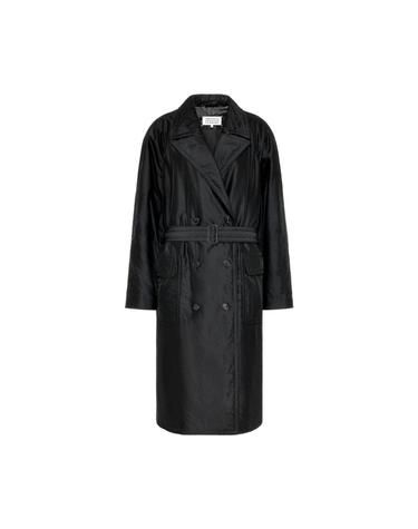 [해외직구] 메종 마르지엘라 버진 울 더블 브레스티드 코트 블랙 S51AA0368M35939900