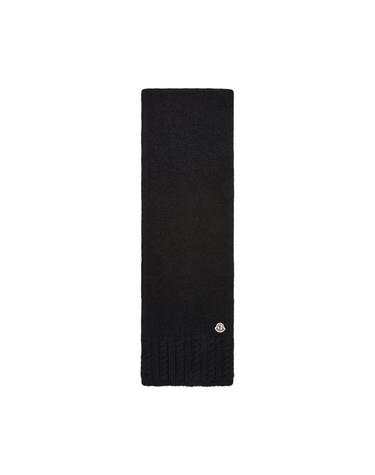[해외직구] 몽클레르 알파카 블렌드 니트 머플러 블랙   26FW L2-093-3C00003-N0403-999