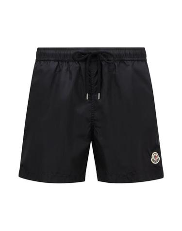 [해외직구] 몽클레르 로고 패치 스윔 쇼츠 나이트 블루   25SS K1-091-2C00003-53326-743