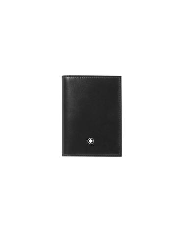[해외직구] 몽블랑 마이스터스튁 4cc 카드 홀더 블랙 198321 198321