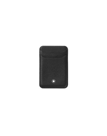 [해외직구] 몽블랑 사토리얼 MagSafe형 IPhone 2cc 카드 지갑 블랙 130325 130325