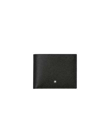 [해외직구] 몽블랑 사토리얼 6cc 2 뷰 포켓 지갑 블랙 130077 130077