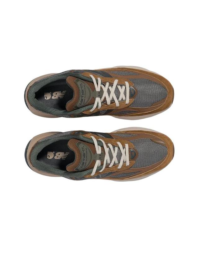 뉴발란스 [해외직구] 뉴발란스 x 칼하트 WIP 990v6 메이드 인 USA 해밀턴 브라운 밀리터리 그린 M990CH6 착용컷