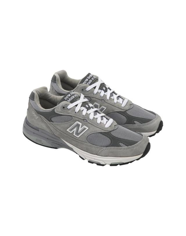뉴발란스 [해외직구] 뉴발란스 993 메이드 인 USA 그레이 D 스탠다드 MR993GL 착용컷