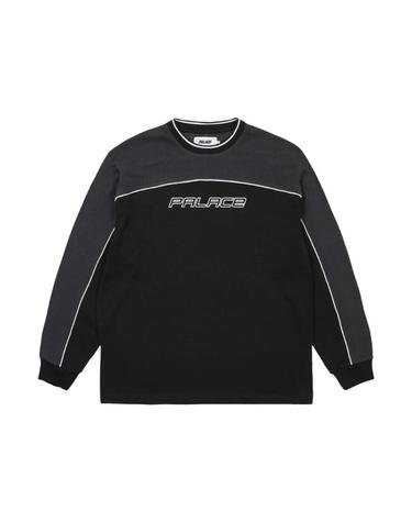 [해외직구] 팔라스 메쉬 패널 롱슬리브 슬레이트   25FW 574683