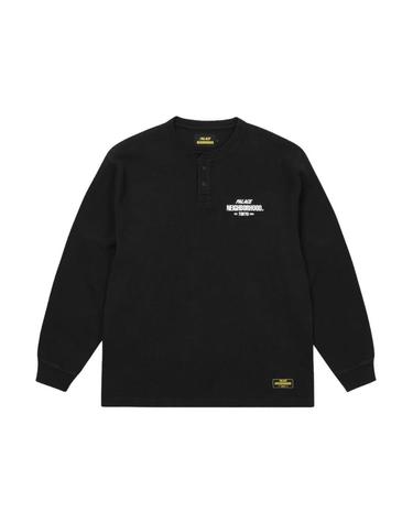 [해외직구] 팔라스 x 네이버후드 와플 저지 블랙 25FW 578993