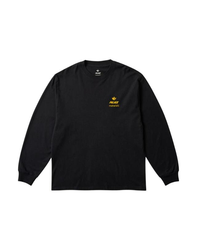 팔라스 [해외직구] 팔라스 x 마하리시 샤오린 태그 롱슬리브 블랙 25SS 458232 착용컷