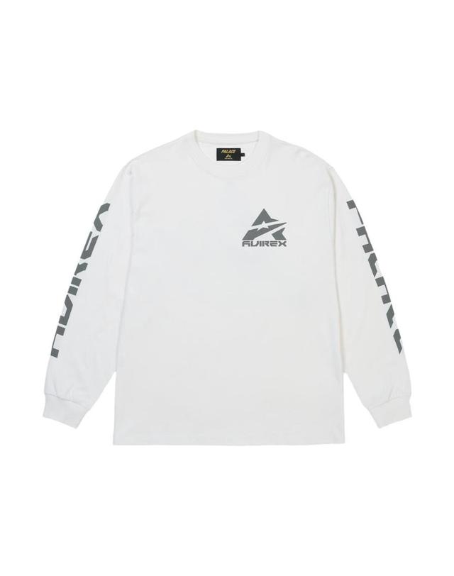팔라스 [해외직구] 팔라스 아비렉스 롱슬리브 화이트 26FW 1032304 착용컷