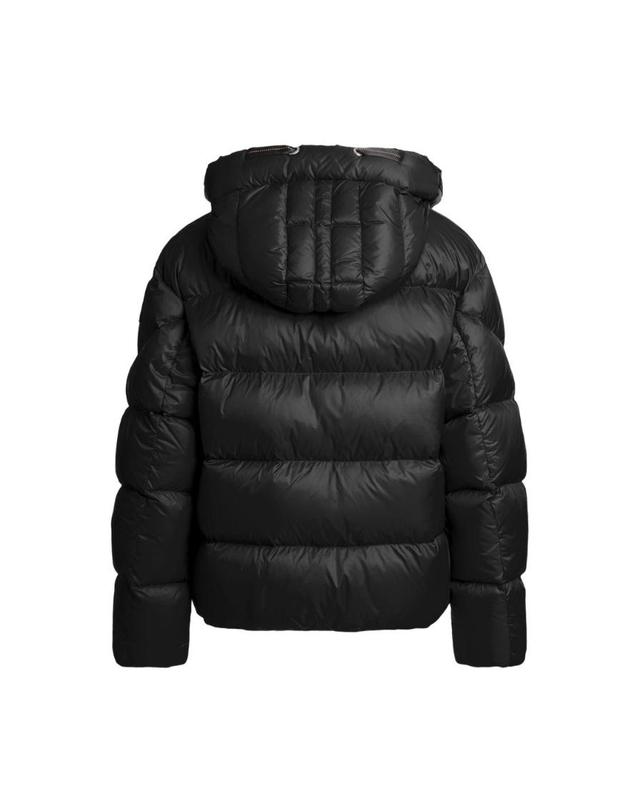 파라점퍼스 [해외직구] 파라점퍼스 틸리 후드 다운 자켓 블랙 26FW 26WMPWPUHY320541 착용컷