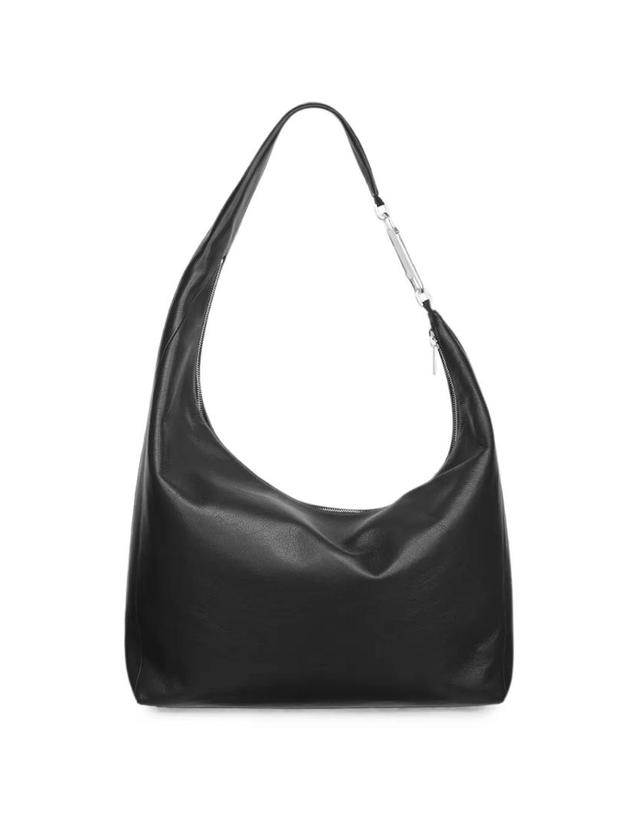 릭오웬스 [해외직구] 릭오웬스 타워 제미나이 해머드 레더 숄더 백 RA02F0924LCN09 착용컷