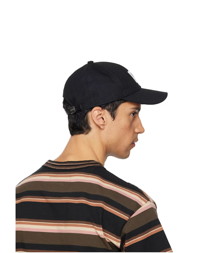 사카이 [해외직구] 사카이 볼캡 블랙 Carhartt WIP 덕 캡 261445M139007 착용컷