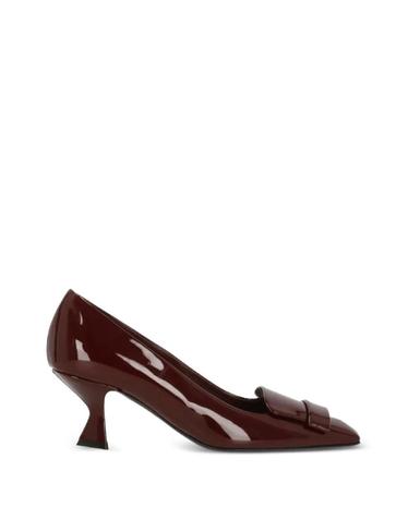 [해외직구] 세르지오로시 buckle detail square toe pumps B14550MFL348110