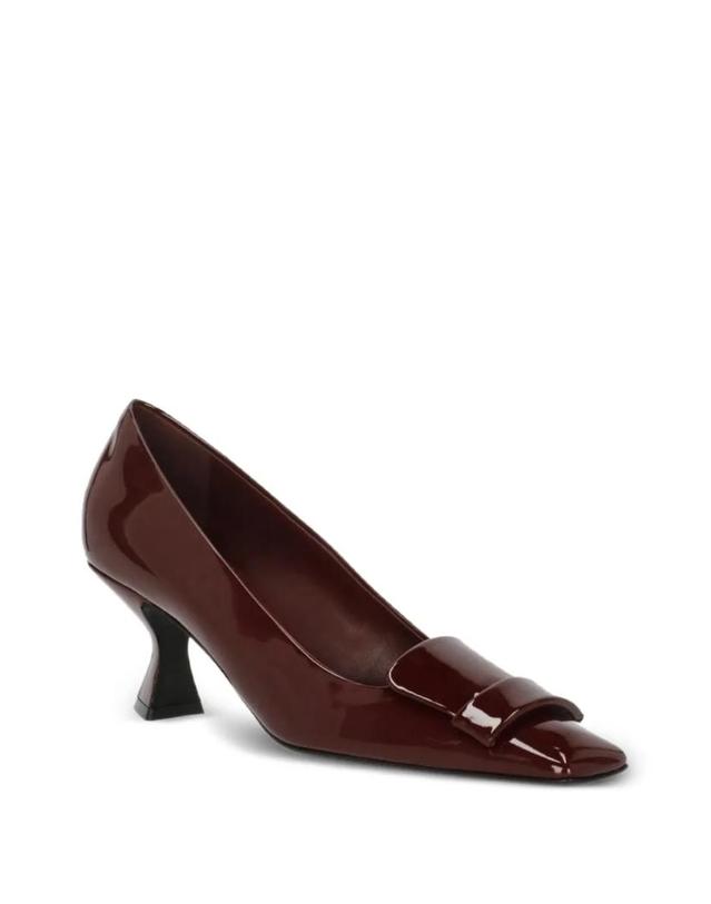 세르지오로씨 [해외직구] 세르지오로시 buckle detail square toe pumps B14550MFL348110 착용컷