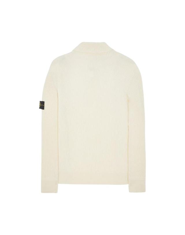 스톤아일랜드 [해외직구] 스톤 아일랜드 552C2 울 터틀넥 니트 오프 화이트 22FW 7715552C2-V0099 착용컷
