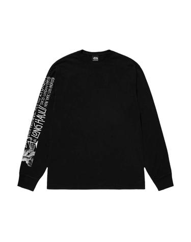 [해외직구] 스투시 롱 하울 롱슬리브 티셔츠 블랙 1995114 1995114