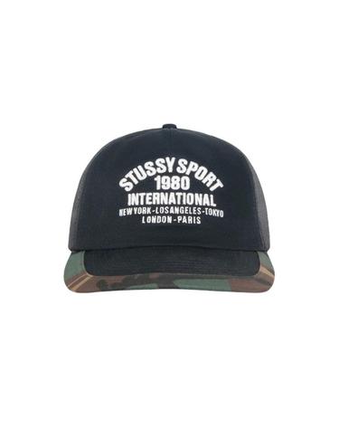 [해외직구] 스투시 트러커 인터내셔널 스냅백 블랙 1311177 1311177