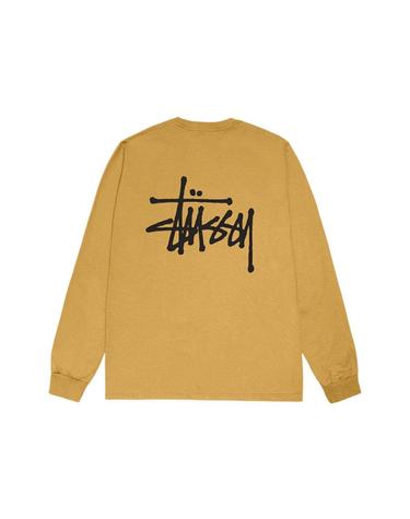 [해외직구] 스투시 베이직 스투시 롱슬리브 티셔츠 커리 2024 1995000 1995000