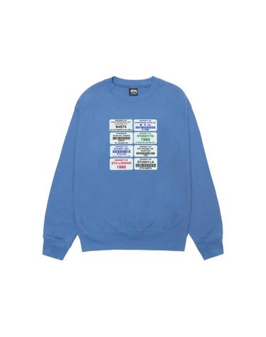 [해외직구] 스투시 코드 크루넥 퍼시픽 1915057 1915057