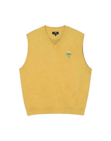 [해외직구] 스투시 플리스 베스트 옐로우 118483 118483
