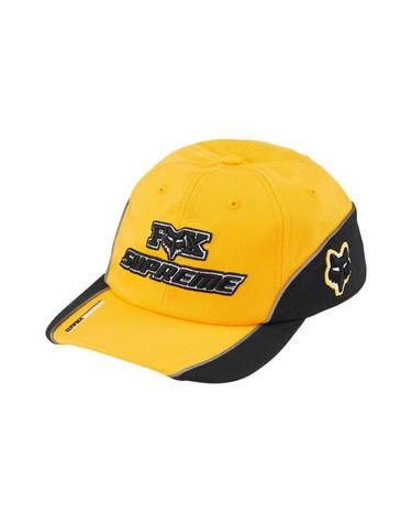 [해외직구] 슈프림 폭스 레이싱 6 패널 옐로우   23FW 187747