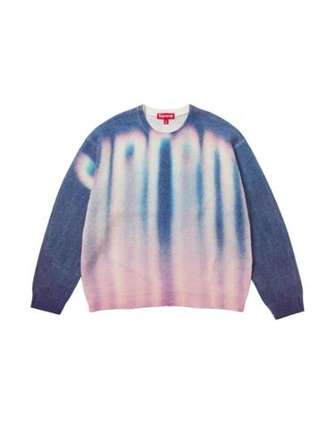 [해외직구] 슈프림 블러드 로고 스웨터 블루   23FW 164302