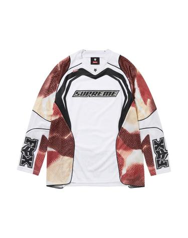 [해외직구] 슈프림 x 폭스 레이싱 저지 화이트   23FW 187704