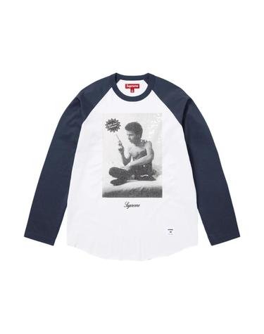 [해외직구] 슈프림 x 래리 클락 시퀸 래글런 롱슬리브 탑 네이비   26FW 1076307