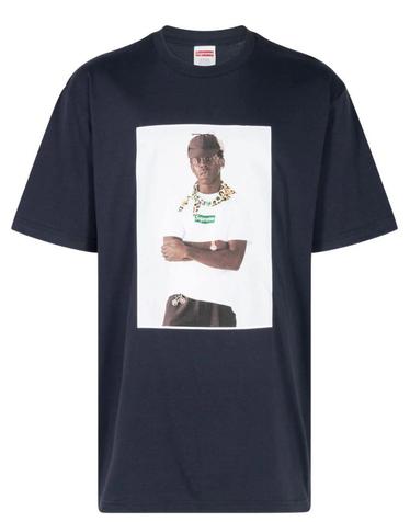 [해외직구] Supreme 슈프림 X 타일러 더 크리에이터 포토 프린트 티셔츠 SU513